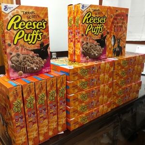 Travis Scott Reese’s Puffs Cereal (UNOPENED BOX)